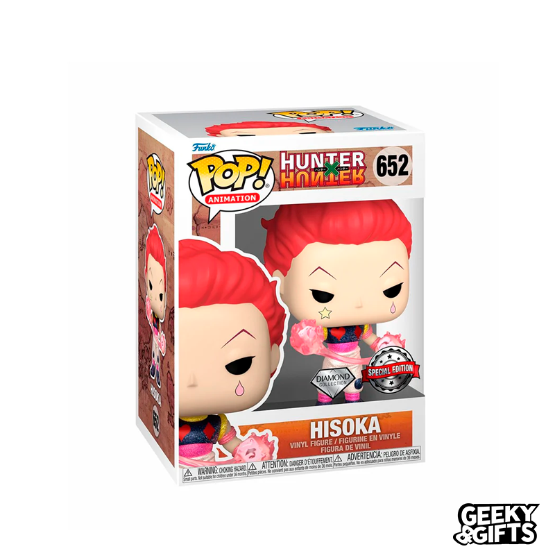 Funko Pop Animation: Hunter X Hunter - Hisoka 652 DIAMOND SE