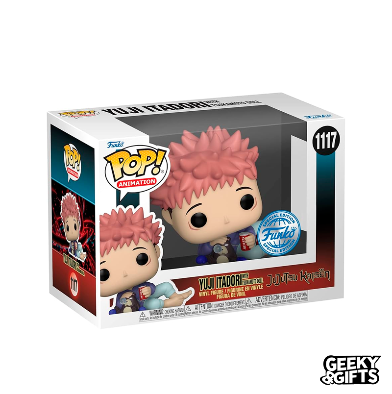 Funko Pop Animation: Jujutsu Kaisen - Yuji Itadori With Tsukamoto Doll 1117