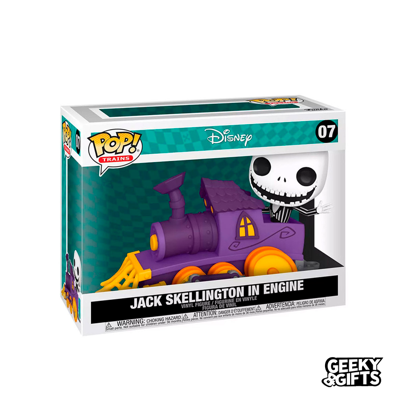 Funko Pop Rides Jack Skellington In Engine 07