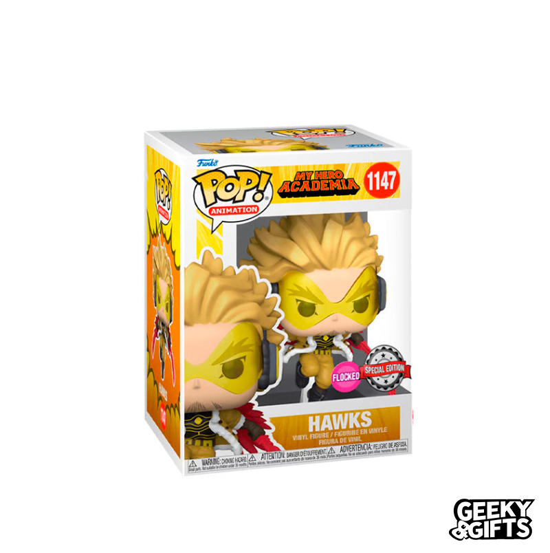 Funko Pop Animation: My Hero Academia - Hawks 1147 Flocked