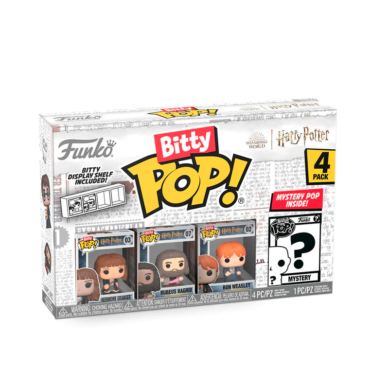 Funko Bitty Pop Harry Potter - Hermione en Tunica 4 Pack