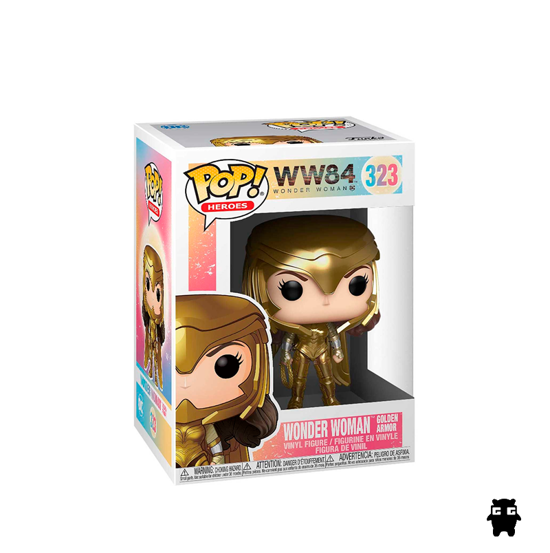Funko Pop Heroes Worder Woman Golden Armor 323