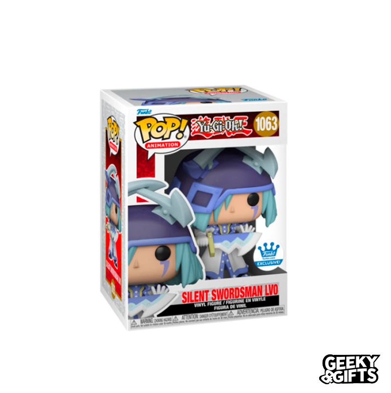 Funko Pop Animation Yu Gi Oh Silent Swordsman LV0 1063 Exclusive