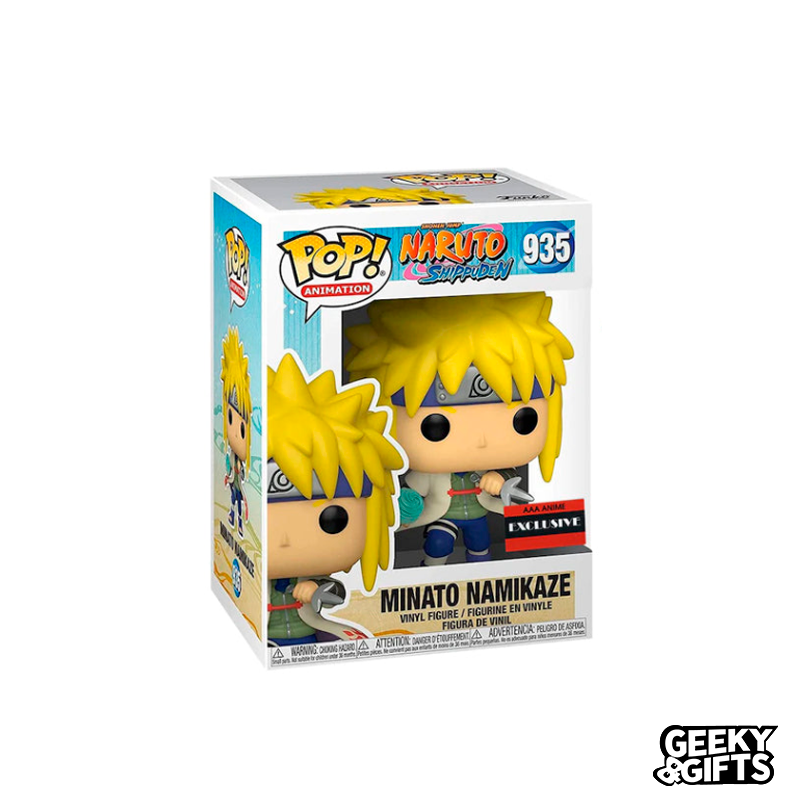 Funko Pop Animation: Naruto Shippuden - Minato Namikaze 935 AAA Exclusive