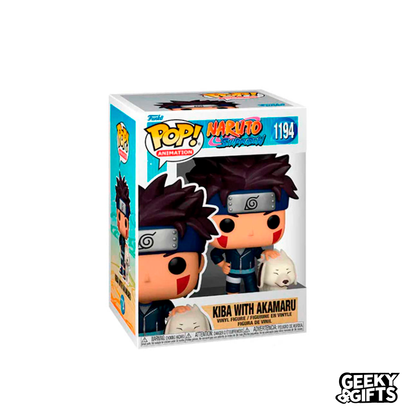 Funko Pop Animation Kiba with Akamaru 1194