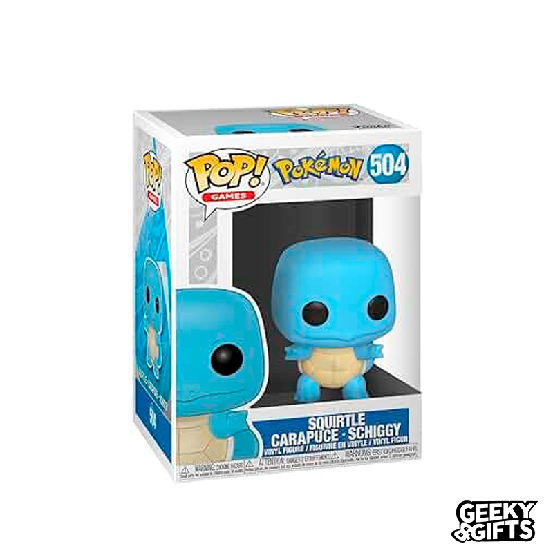 Funko Pop Games: Pokemon - Squirtle 504