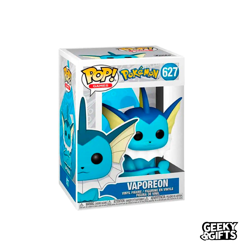 Funko Pop Games: Pokémon - Vaporeon 627