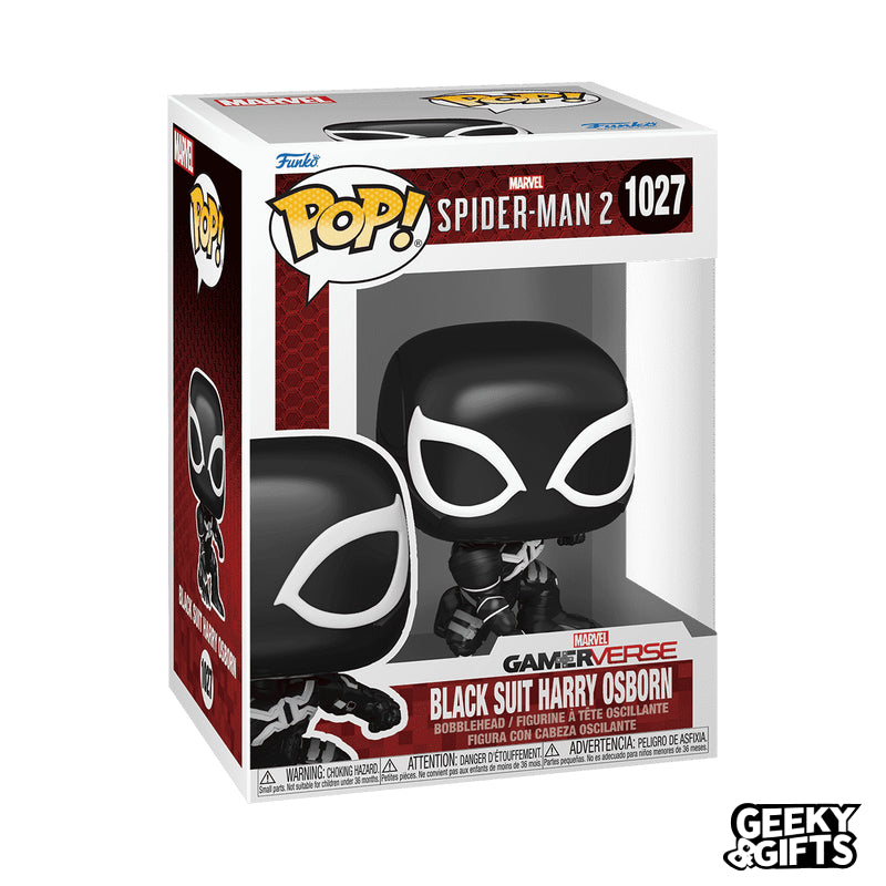 Funko Pop Games: Marvel SpiderMan 2 - Black Suit Harry Osborn 1027