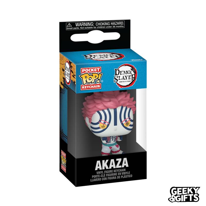 Preventa Funko Pocket Pop Keychain: Demon Slayer - Akaza Llavero