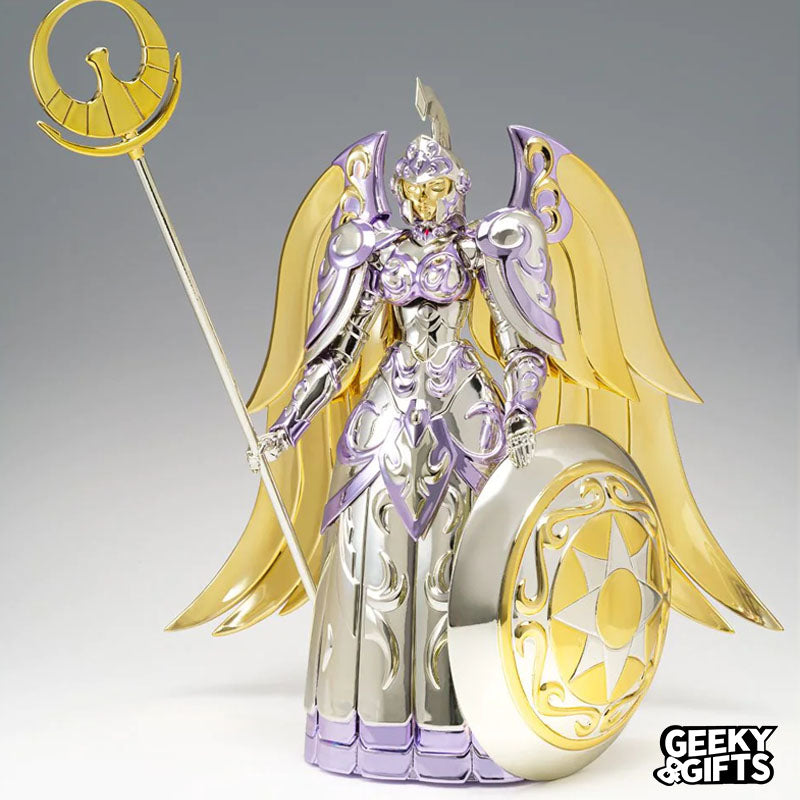 Bandai Tamashii Nations Myth Cloth EX: Saint Seiya - Goddess Athena Y Saori Kido - Divine Saga Premium Set
