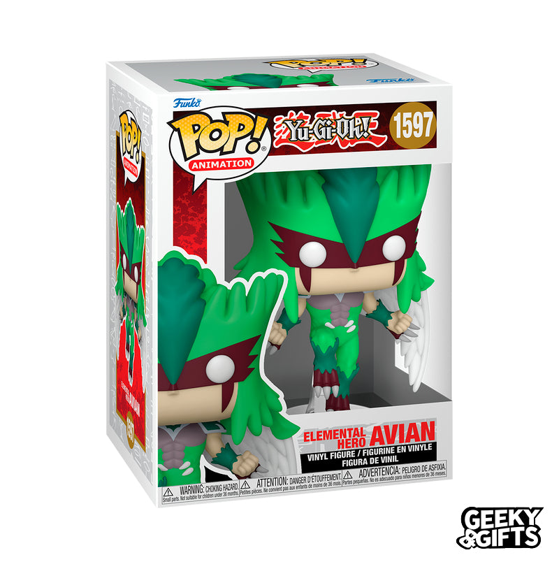 Funko Pop Animation: Yu Gi Oh - Elemental Hero Avian 1597