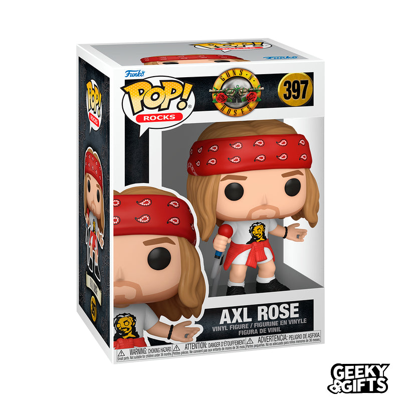 Funko Pop Rocks: Guns N Roses - Axl Rose 397