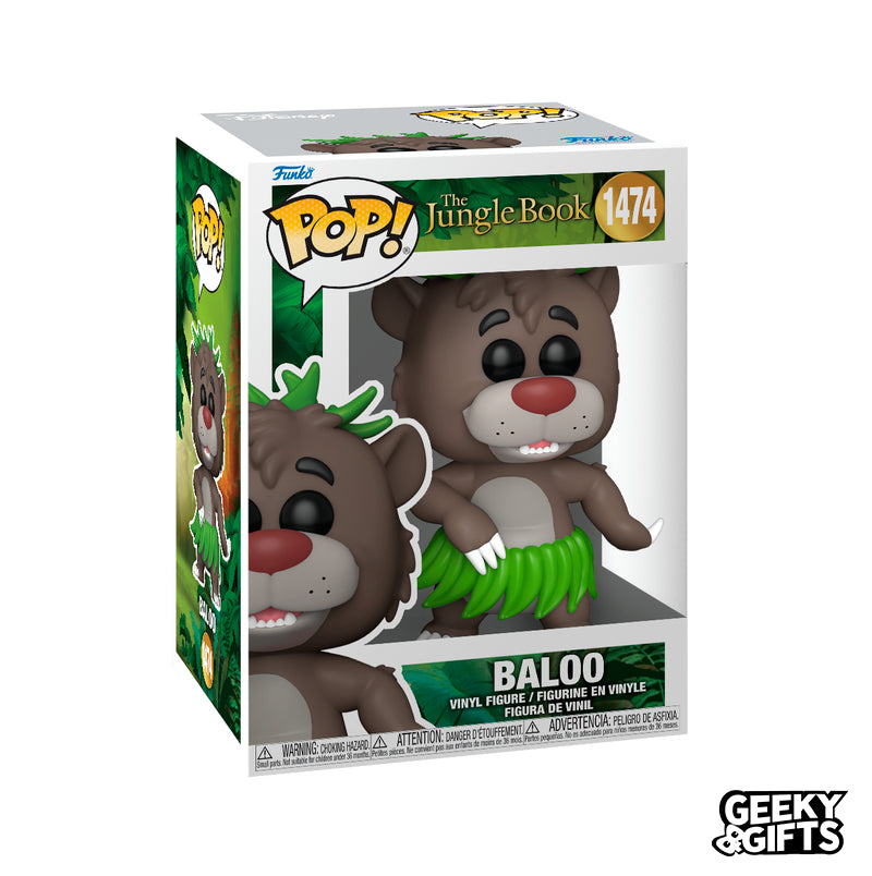 Funko Pop Disney: El Libro de la Selva - Baloo 1474