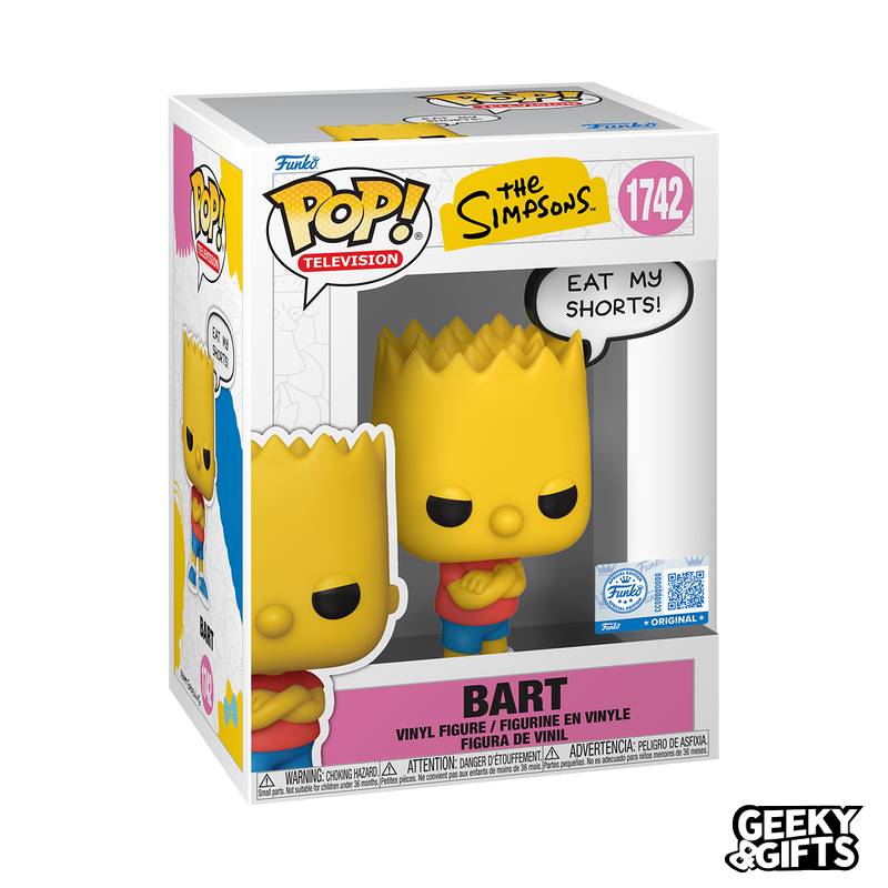 Preventa Funko Pop Television: The Simpsons - Bart 1742 Exclusive