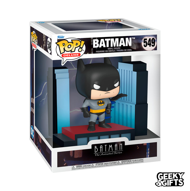 Preventa Funko Pop Deluxe: Batman Animated Series - Batman on Rooftop 549