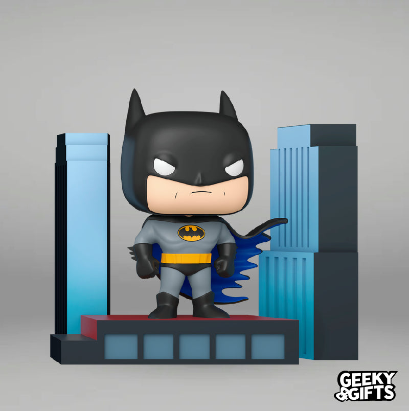 Preventa Funko Pop Deluxe: Batman Animated Series - Batman on Rooftop 549