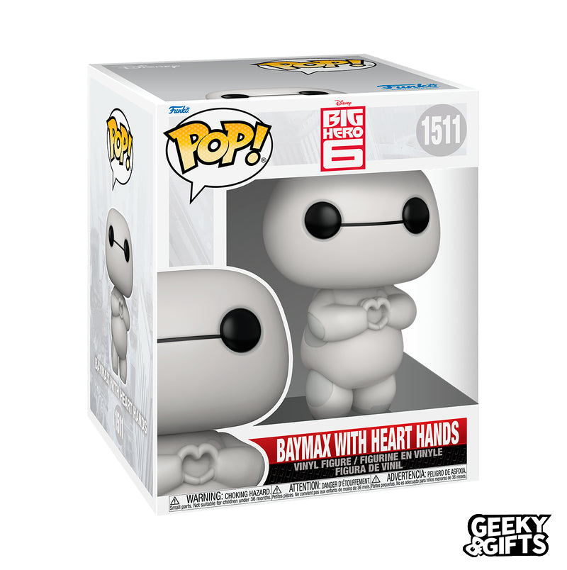 Funko Pop Disney: Big Hero 6 - Baymax with Heart Hands 1511
