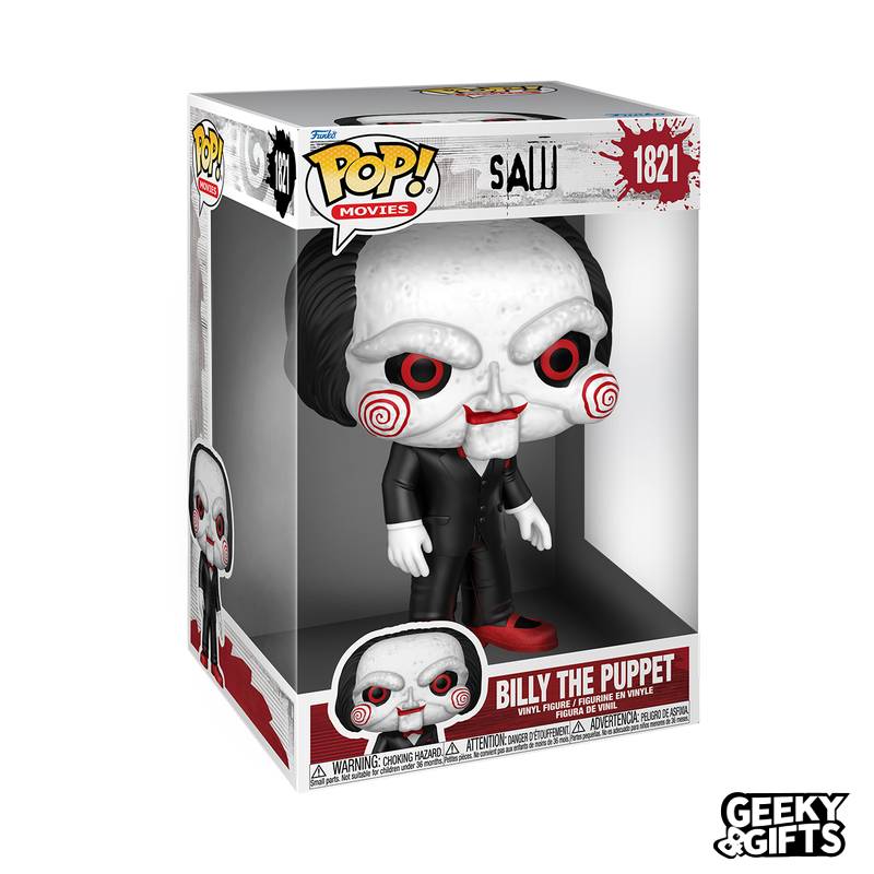 Preventa Funko Pop Jumbo: Saw - Billy the Puppet 1821