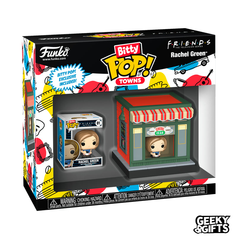 Funko Bitty Pop Town: FRIENDS - Rachel Green en Central Perk