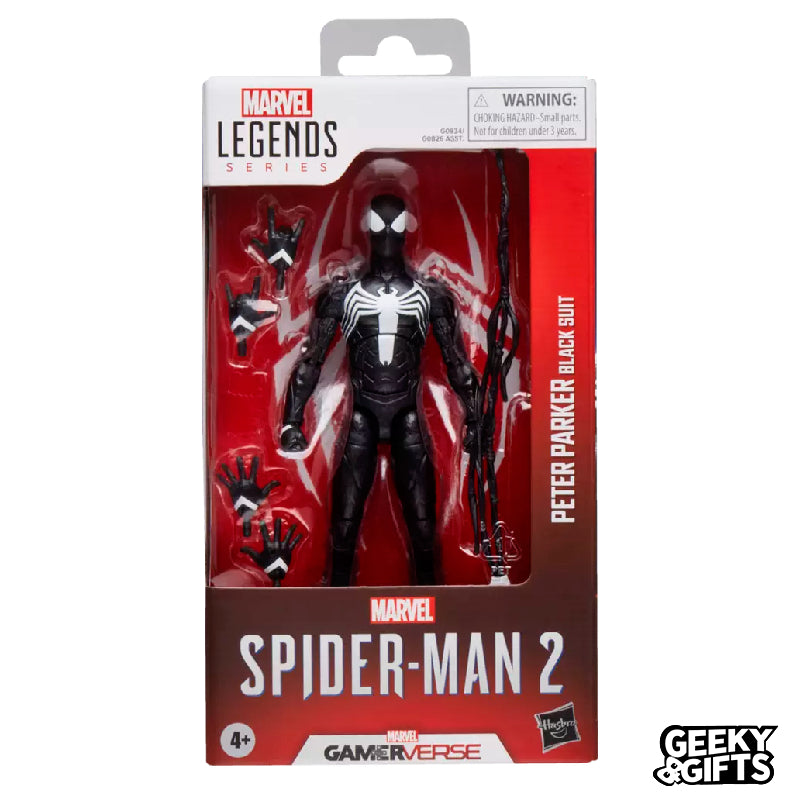 Marvel Legends Series: Gamerverse Spider-Man 2 - Peter Parker Traje Negro