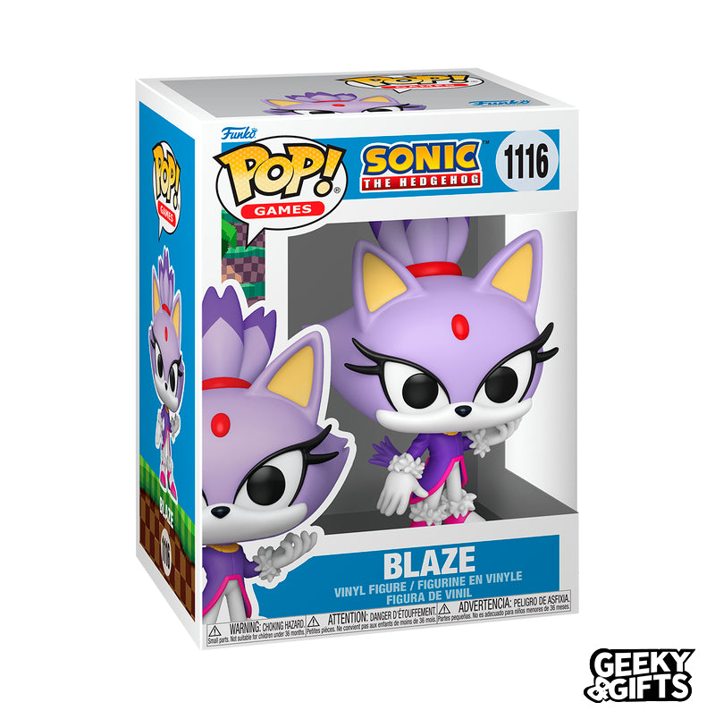 Preventa Funko Pop Games: Sonic The Hedgehog - Blaze the Cat 1116