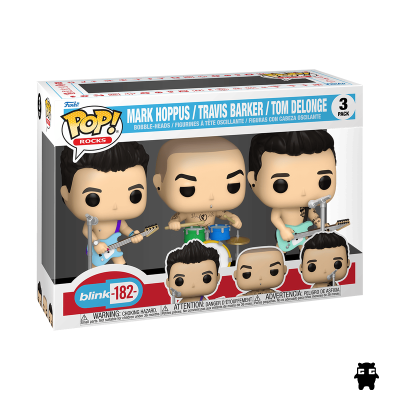 Funko Pop Rocks: Blink 182 - 3 Pack