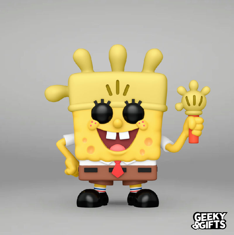 Funko Pop Animation: Bob Esponja - Bob Esponja Mundo Guante 1671