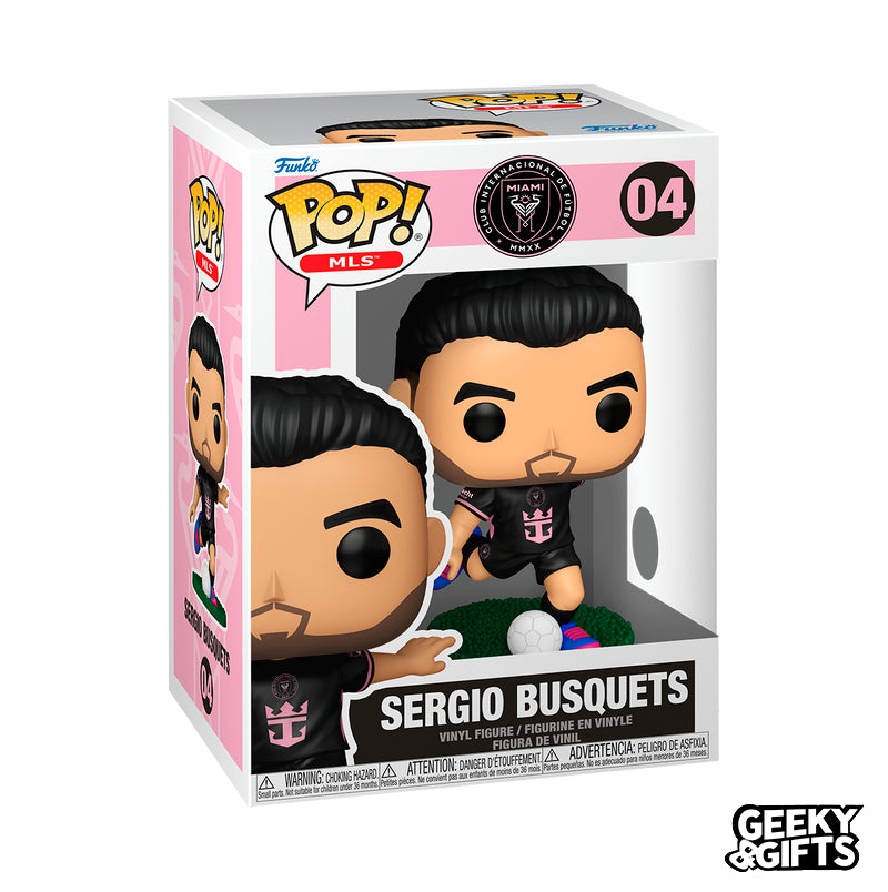 Funko Pop MLS: Inter Miami - Sergio Busquets 04