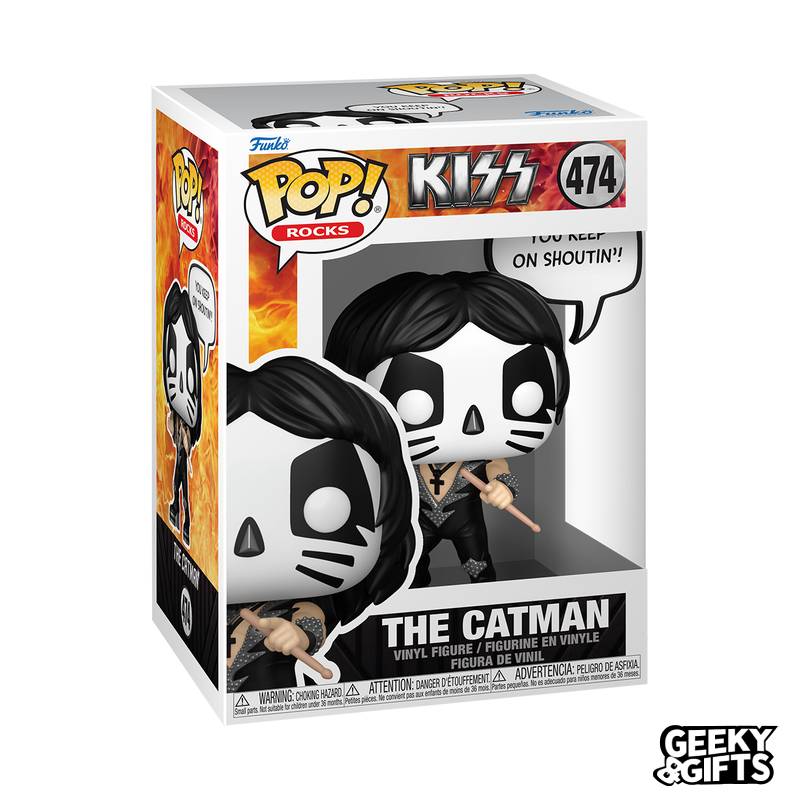 Preventa Funko Pop Rocks: Kiss - The Catman Sayings 474