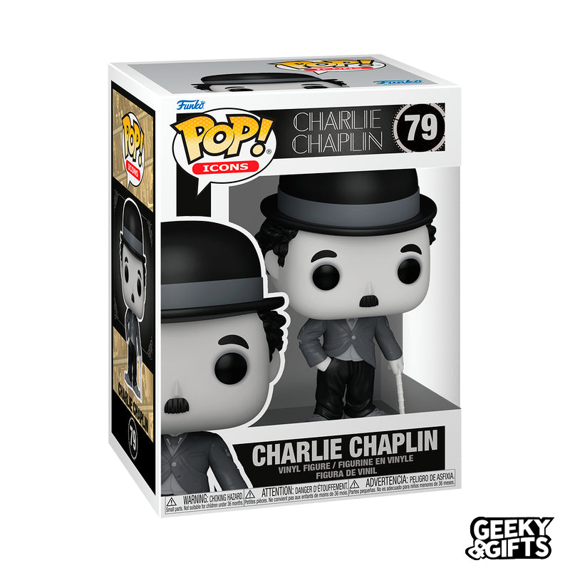 Funko Pop Icons: Charles Chaplin - Charles Chaplin 79