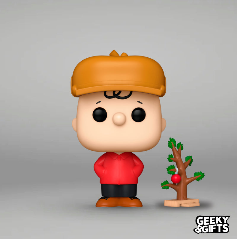 Funko Pop Television: Peanuts - Charlie Brown con Árbol 1627