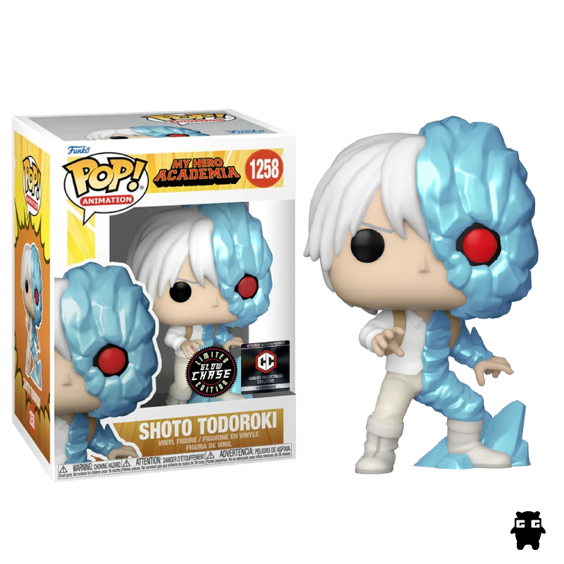 Funko Pop Animation: My Hero Academia - Shoto Todoroki with Ice Mask 1258 Chase Exclusive