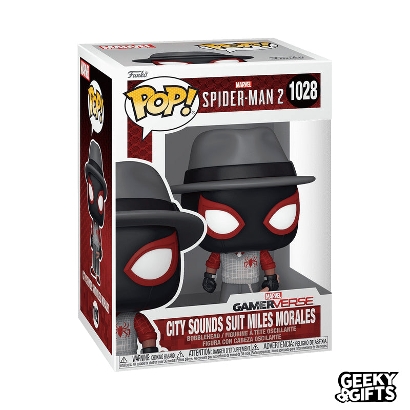 Funko Pop Games: Marvel SpiderMan 2 - City Sounds Suit Miles Morales 1028