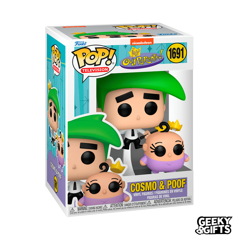Funko Pop Television: Los Padrinos Magicos - Cosmo y Poof 1691