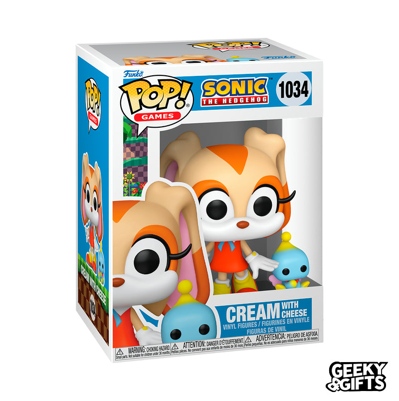 Funko Pop Games: Sonic the Hedgehog - Cream with Cheese 1034