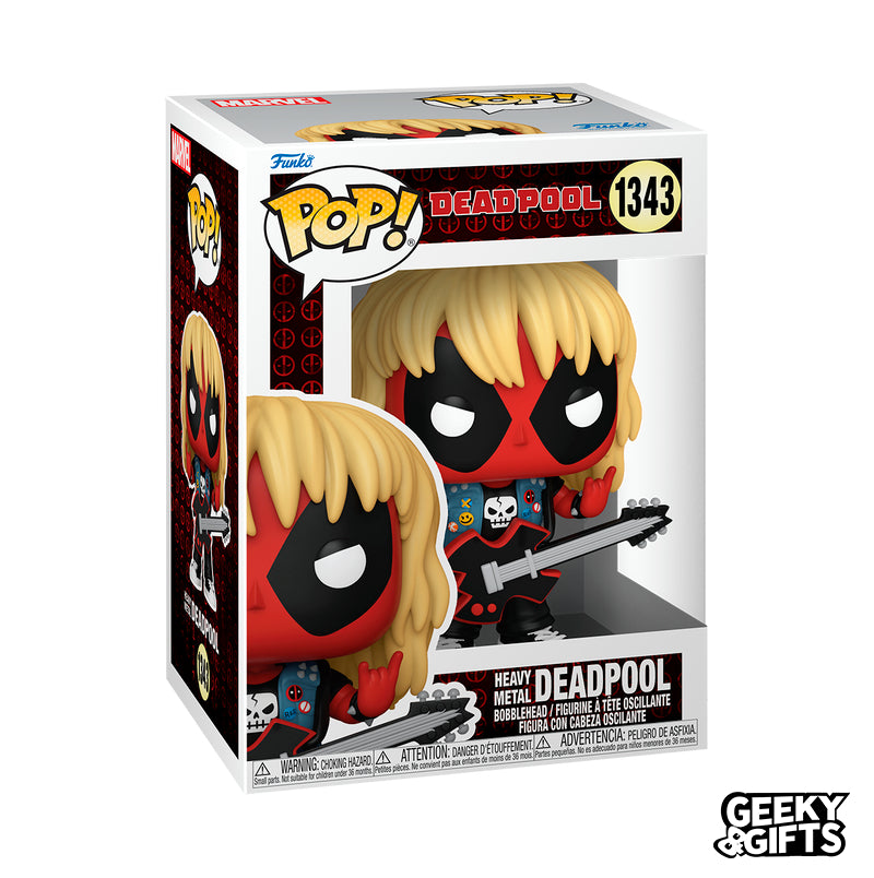 Funko Pop Marvel: Deadpool - Heavy Metal Deadpool 1343