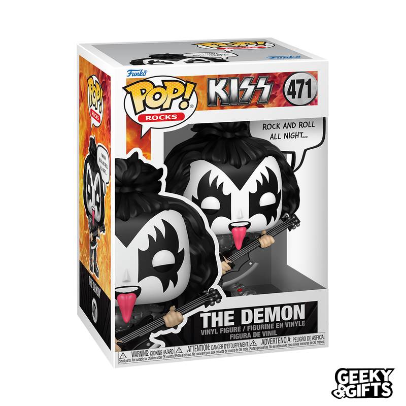 Preventa Funko Pop Rocks: Kiss - The Demon Sayings 471