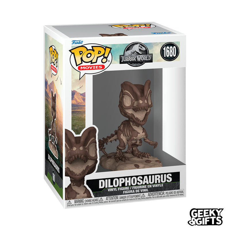 Funko Pop Movies: Jurassic World - Dilophosaurus Fossil 1680