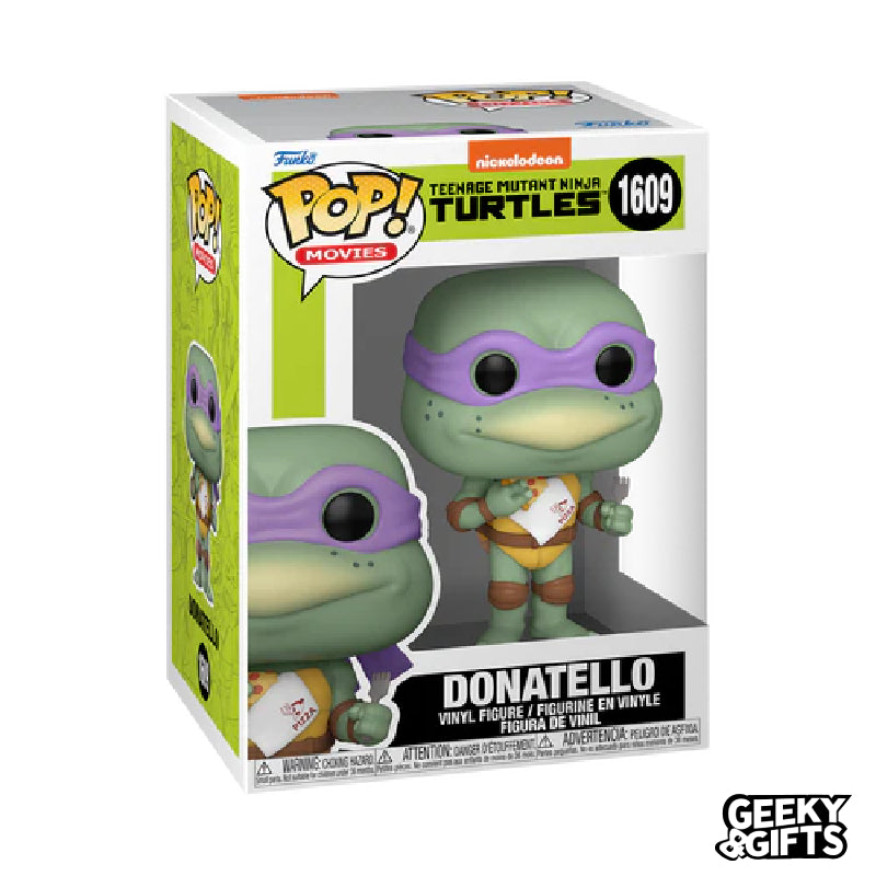Funko Pop Movies: Tortugas Ninja - Donatello con Pizza 1609
