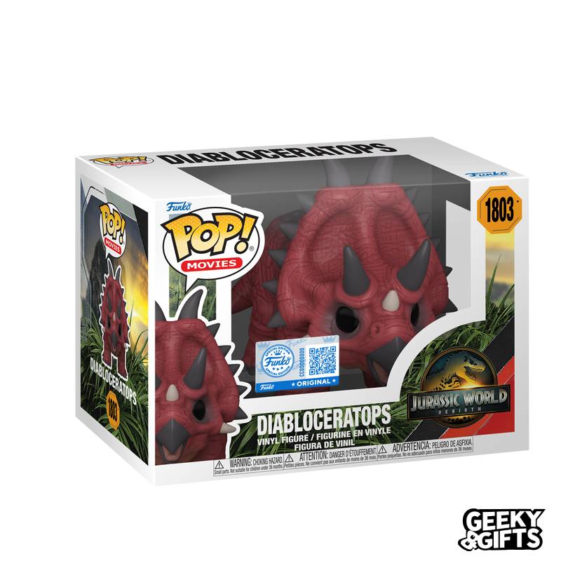 Funko Pop Movies: Jurassic World Rebirth - Diabloceratops 1803