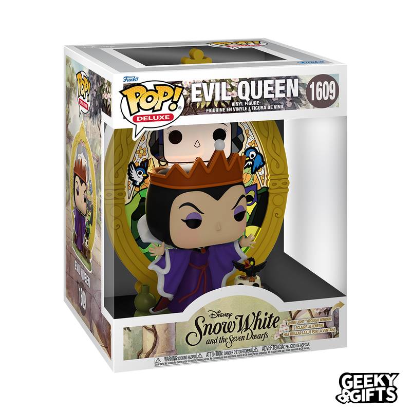 Preventa Funko Pop Deluxe: Snow White - Evil Queen Stained Glass 1609