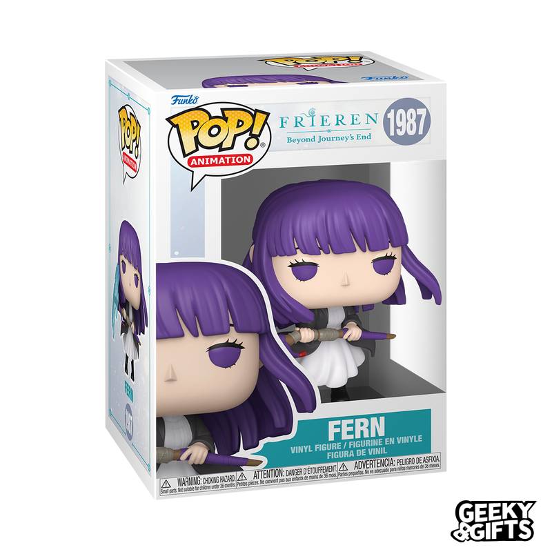 Preventa Funko Pop Animation: Frieren - Fern with Staff 1987