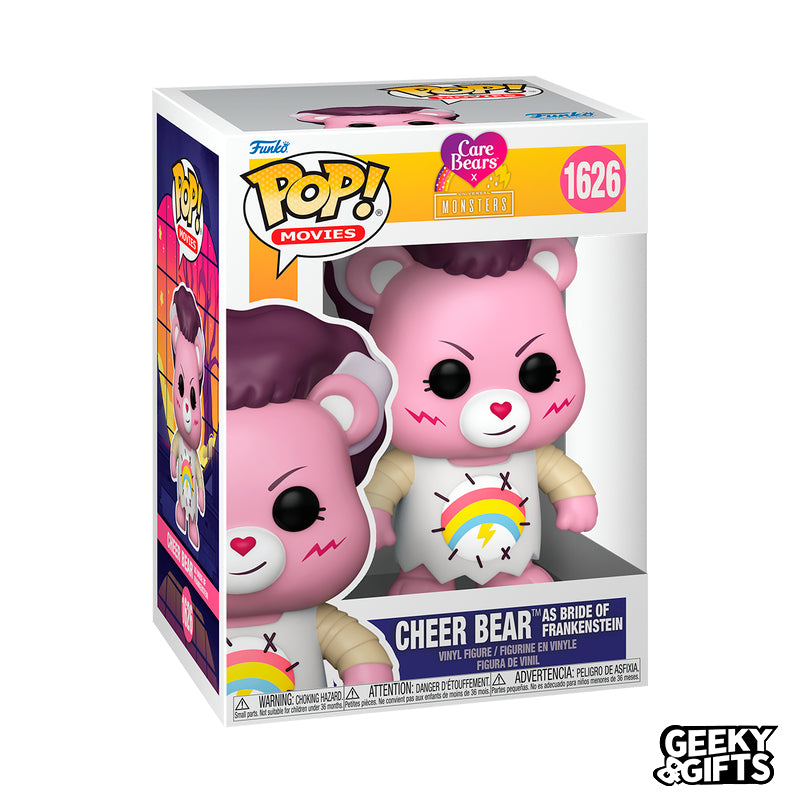 Funko Pop Movies: Care Bears x Monsters - Cheer Bear as Bride of Frankenstein 1626