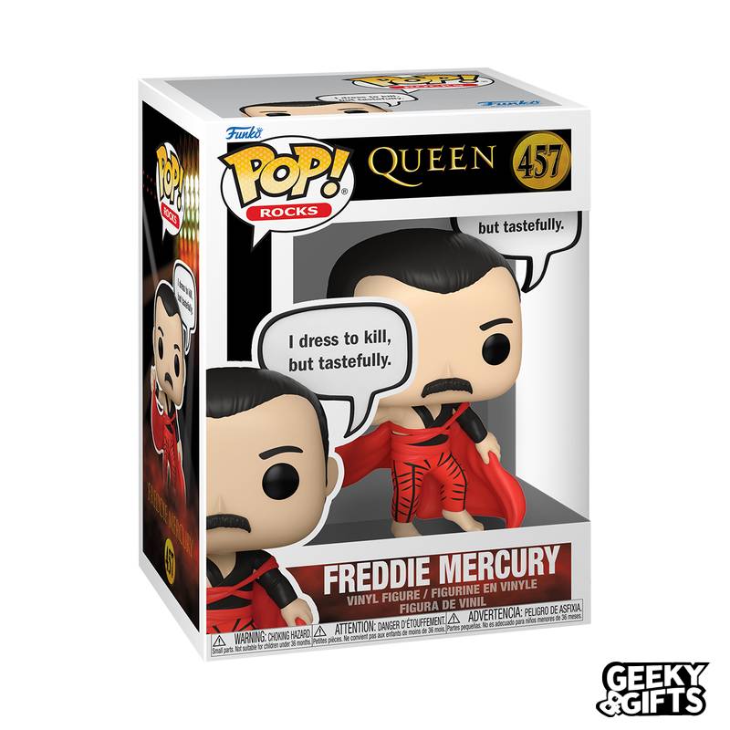 Funko Pop Rocks: Queen - Freddie Mercury I Dress to Kil 457