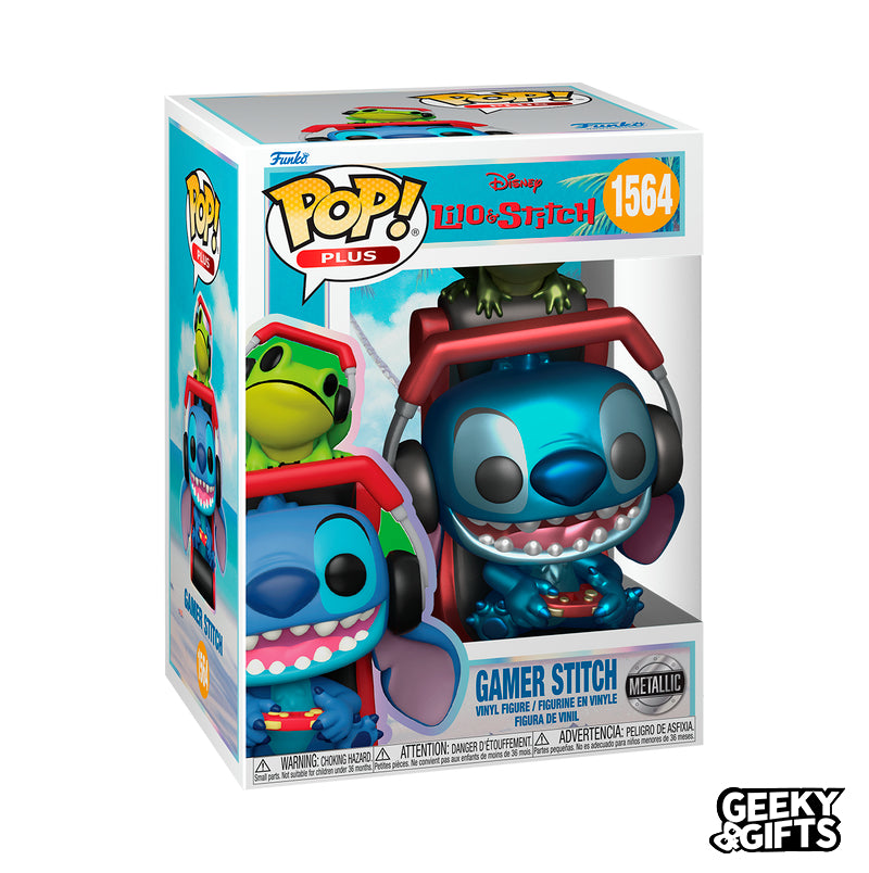 Preventa Funko Pop Plus Disney: Lilo and Stitch - Gamer Stitch 1564