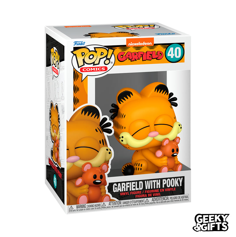 Funko Pop Comics: Garfield - Garfield with Pooky 40
