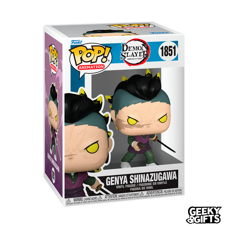 Preventa Funko Pop Animation: Demon Slayer - Genya Shinazugawa Forma Demonio 1851