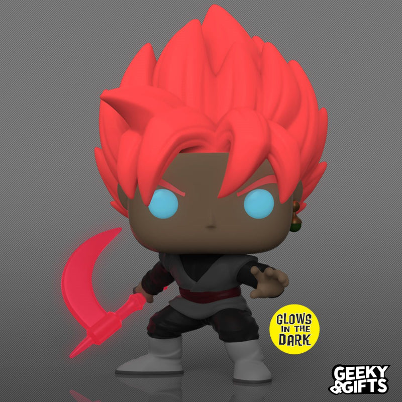 Funko Pop Animation: Dragon Ball Super - Super Saiyan Rosé Goku Black 1279 Glow Exclusive