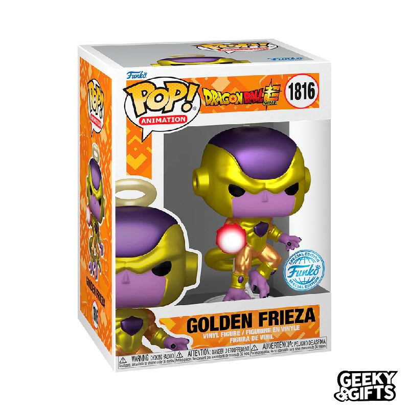 Funko Pop Animation: Dragon Ball Super - Golden Freezer 1816 Special Edition