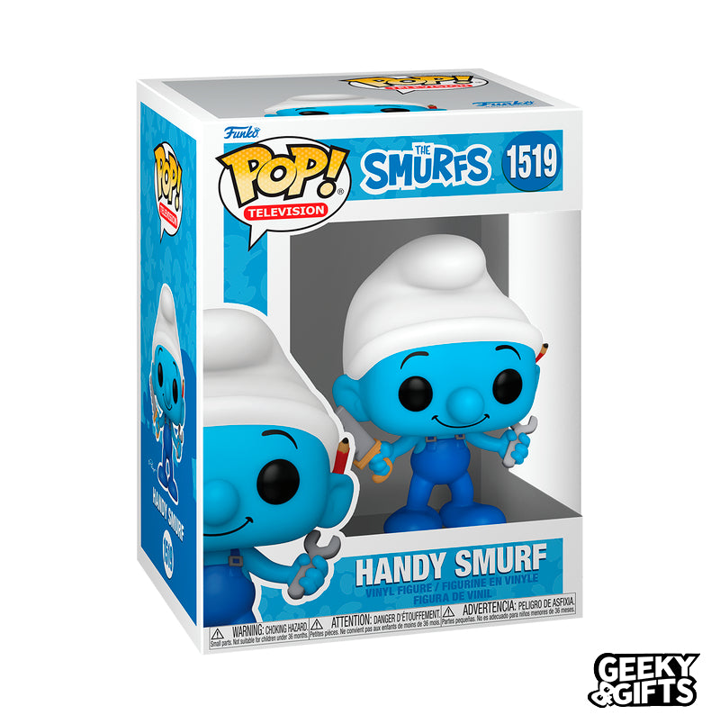 Funko Pop Television: The Smurfs - Handy Smurf 1519
